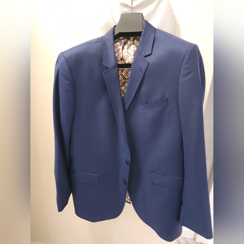Ted Baker 3 Piece Suit Navy